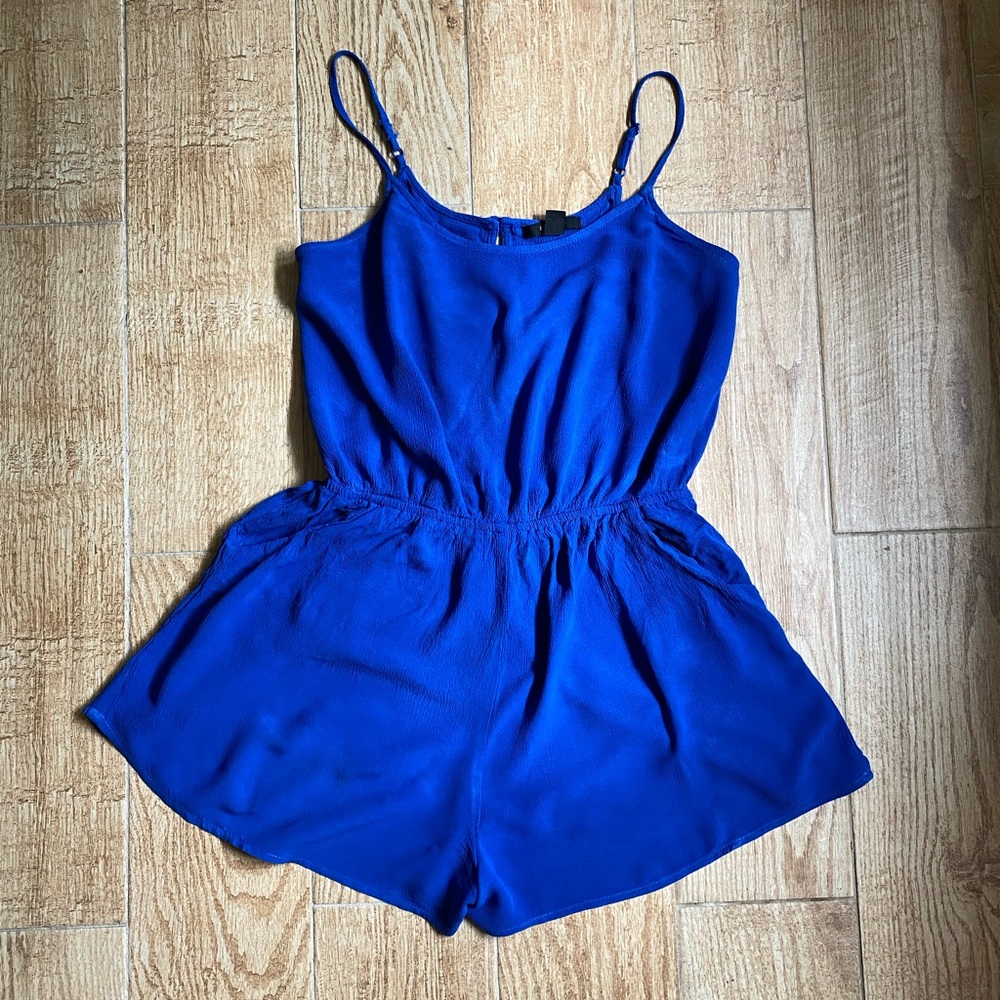 Royal Blue Romper